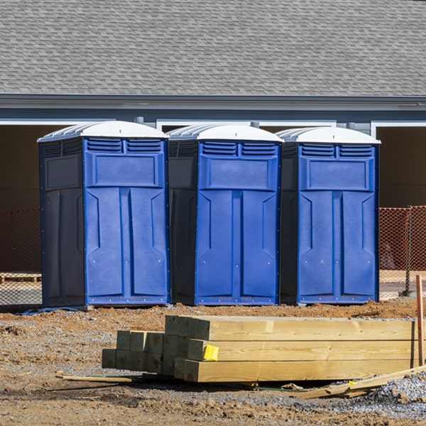 is there a specific order in which to place multiple porta potties in Kearns